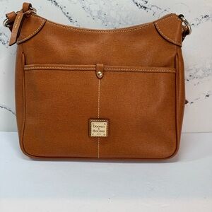 Dooney & Bourke Tan Leather Shoulder Bag